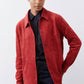 Vegan Suede Overshirt