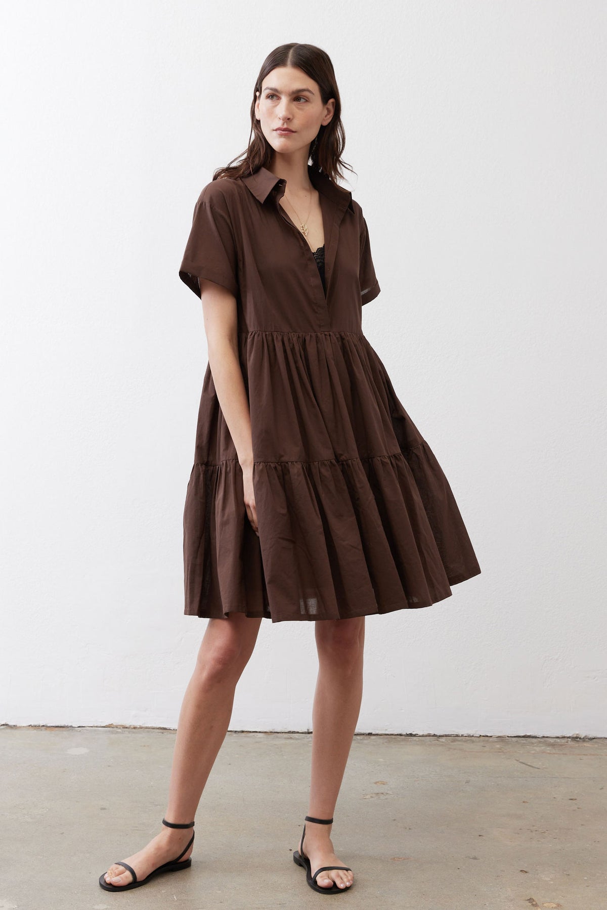 Walking On Air Poplin Dress