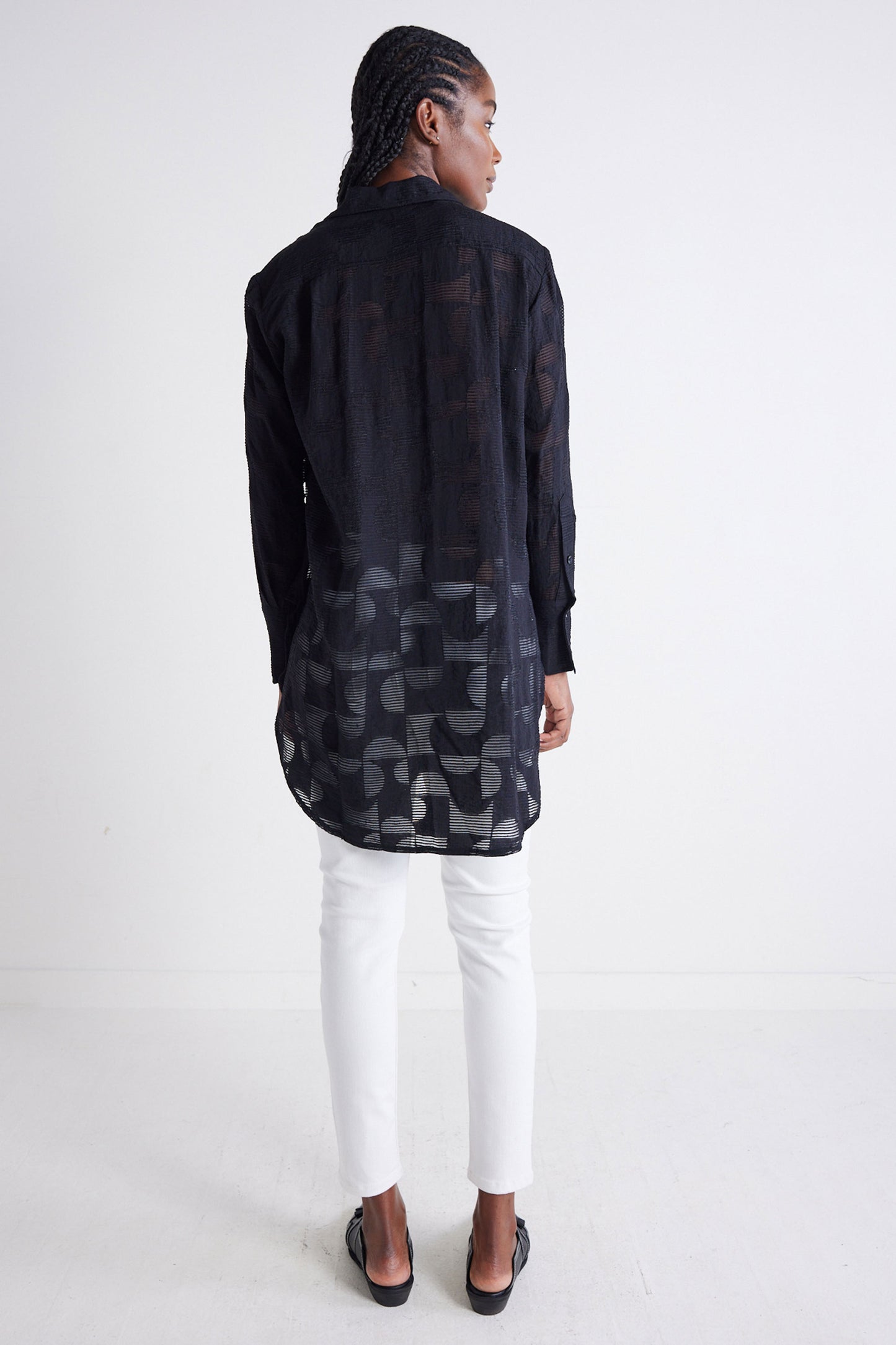 Walkover Geo Sheer Tunic