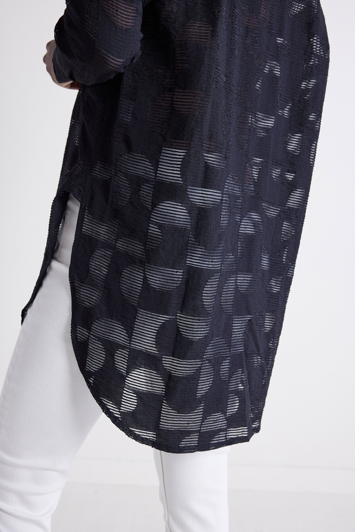 Walkover Geo Sheer Tunic