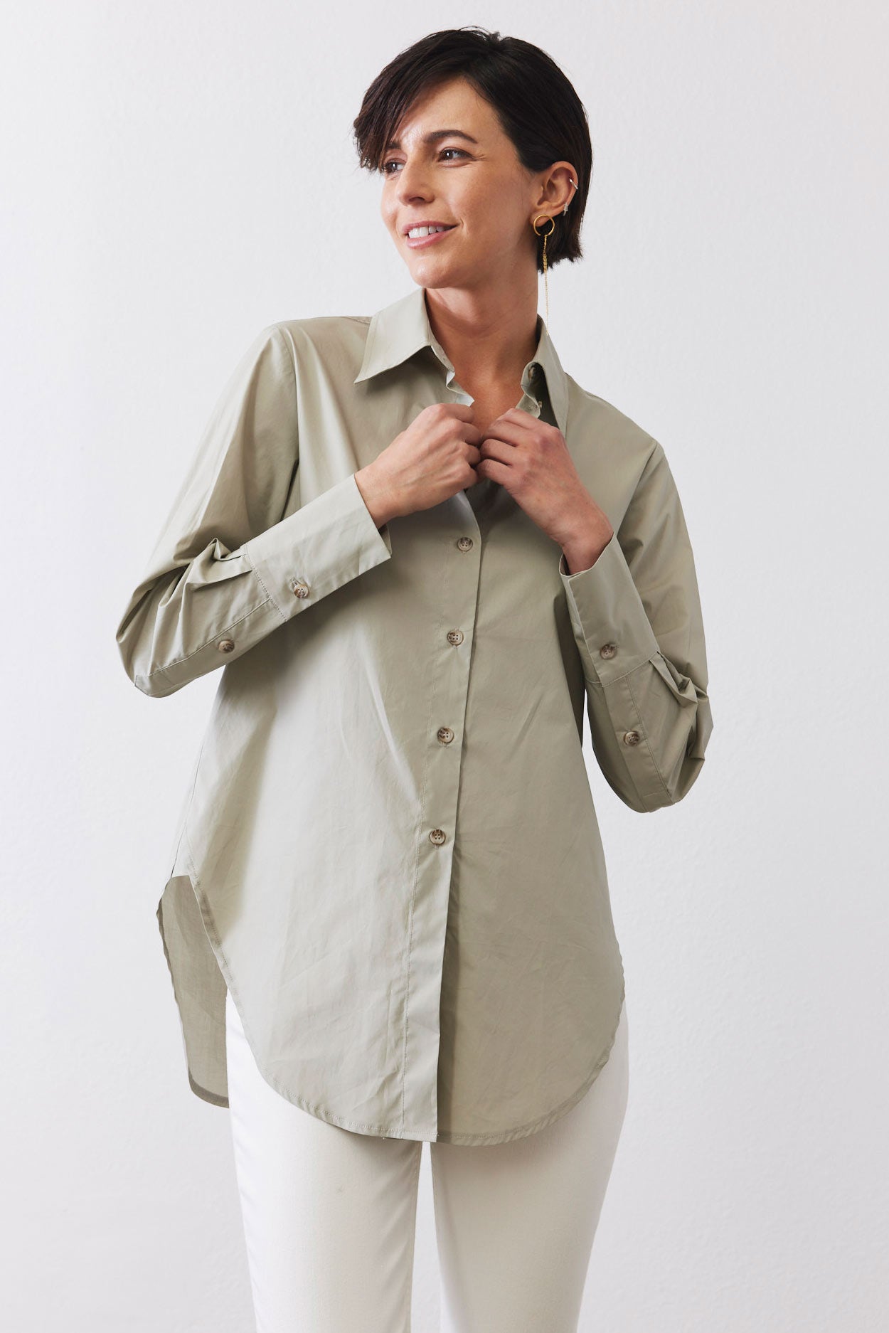 Walkover Poplin Tunic