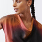 Washable Silk Cowl ﻿Neck Top