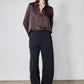Washable Silk Button Down Top