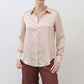 Washable Silk Button Down Top