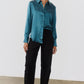 Washable Silk Button Down Top