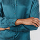 Washable Silk Button Down Top