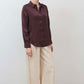 Washable Silk Button Down Top