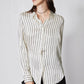 Washable Silk Button Down Top