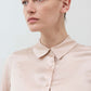 Washable Silk Button Down Top