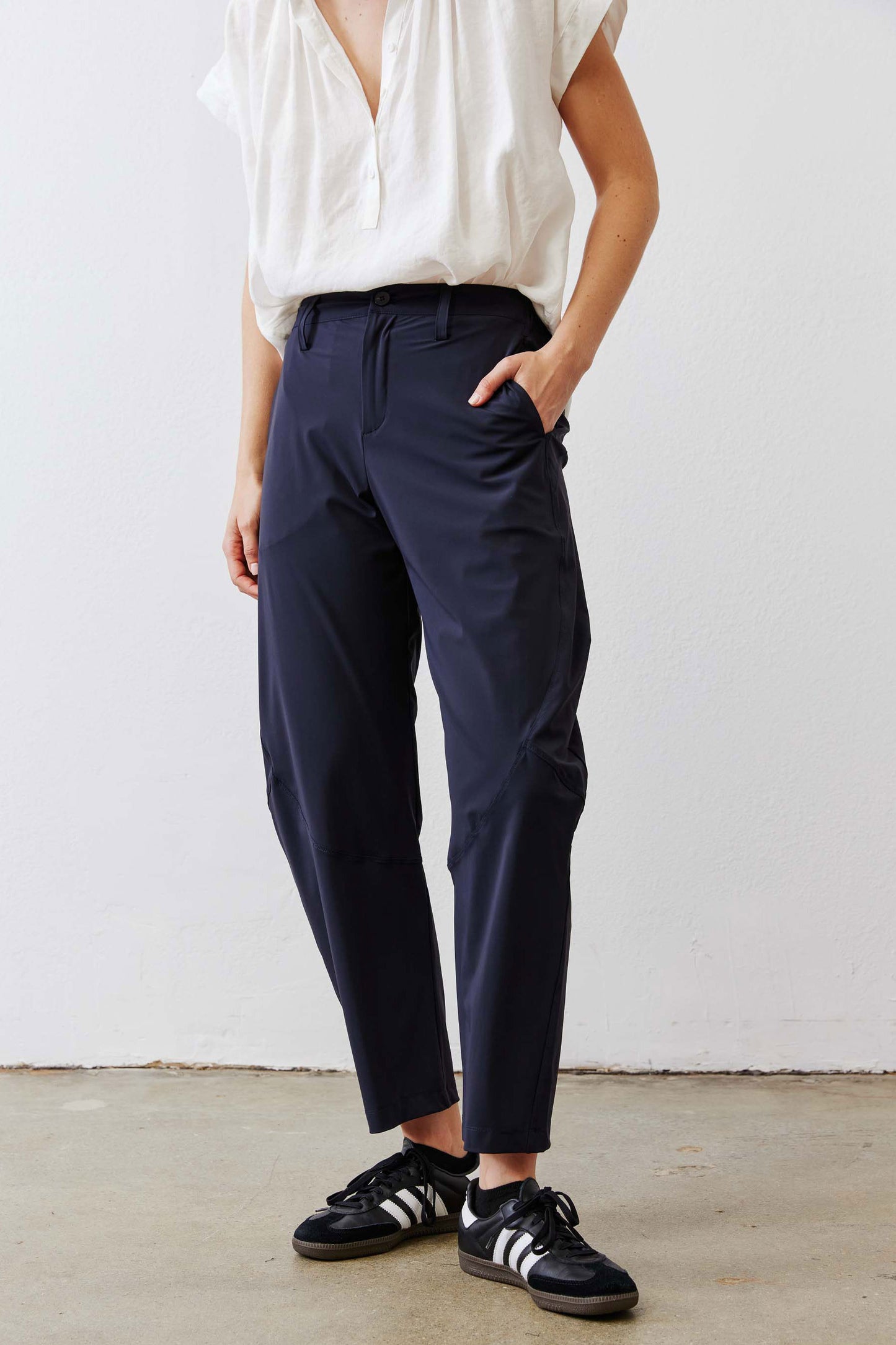 The Petite Wide-ish Pants