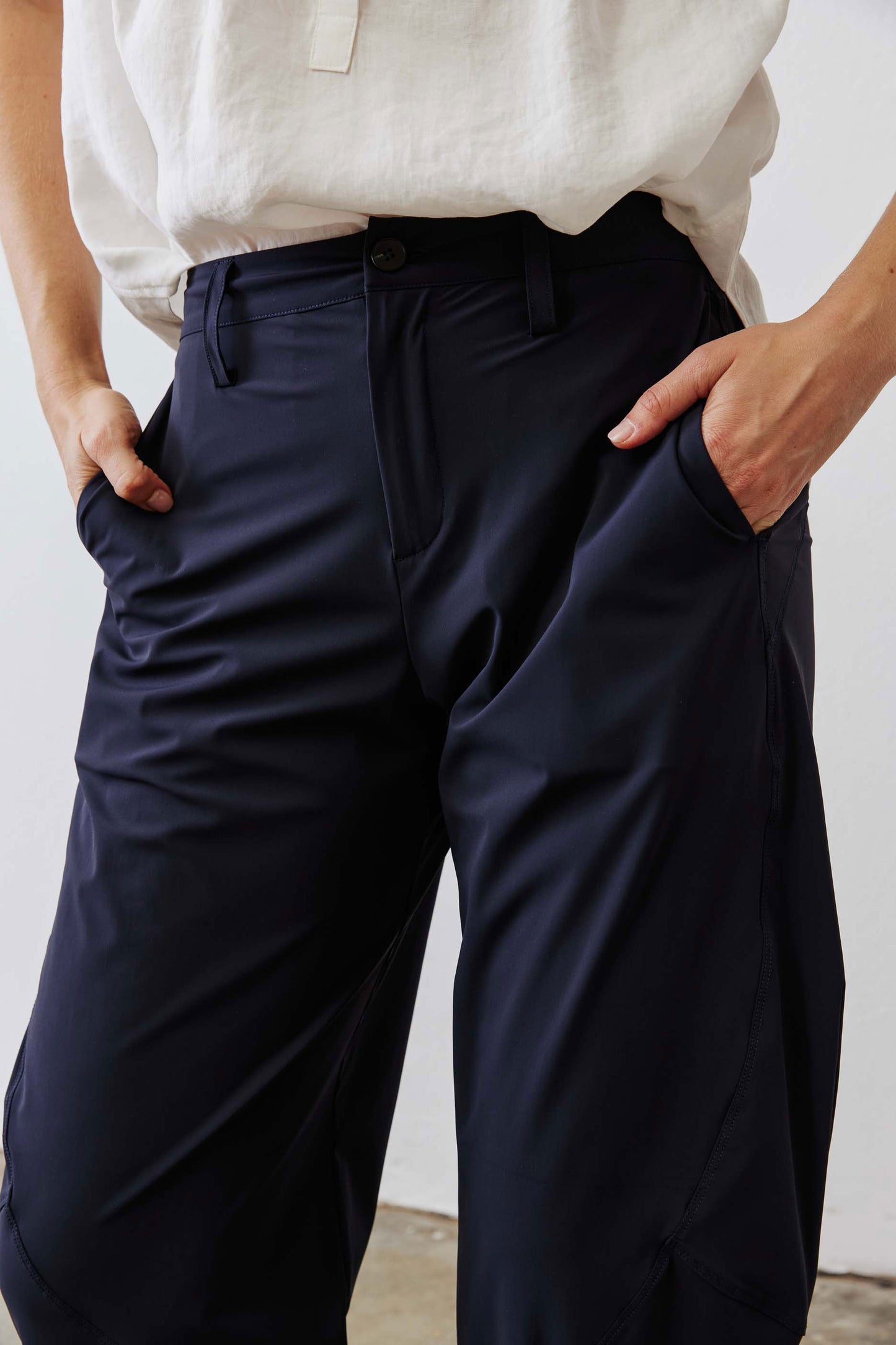 The Petite Wide-ish Pants