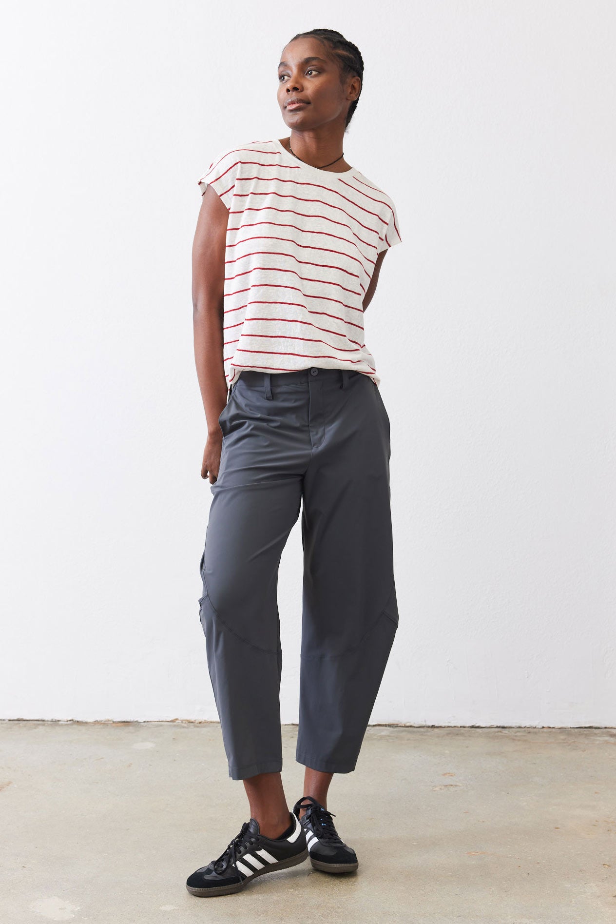 The Petite Wide-ish Pants