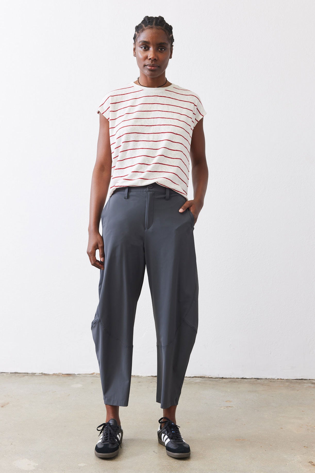 The Petite Wide-ish Pants