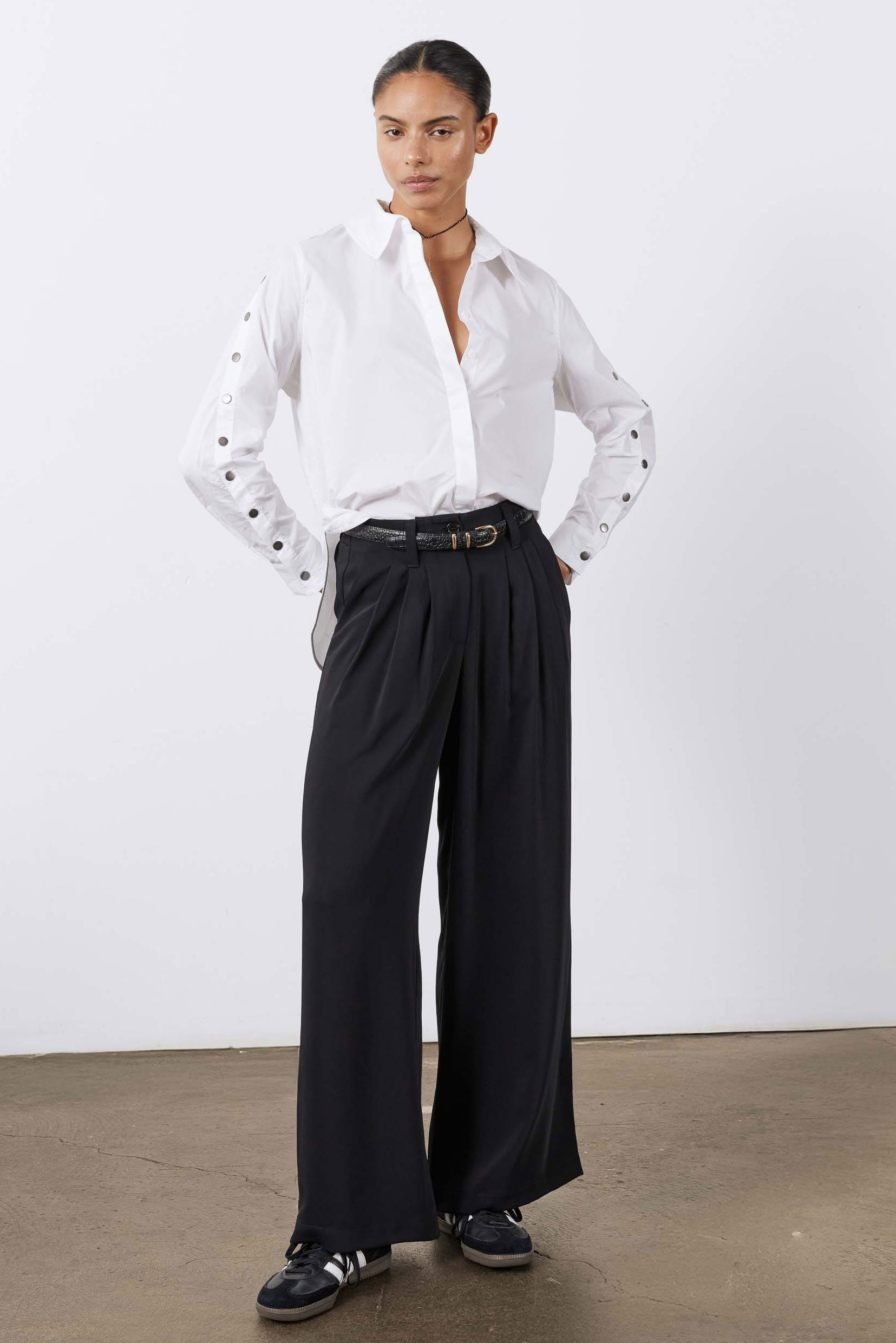 Wide Leg Trouser