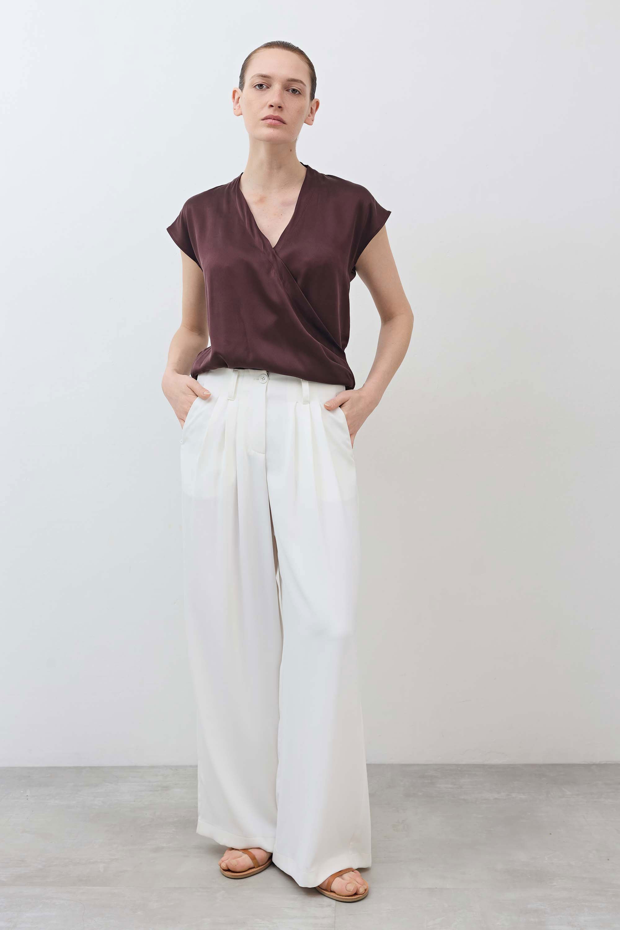 Wide Leg Trouser