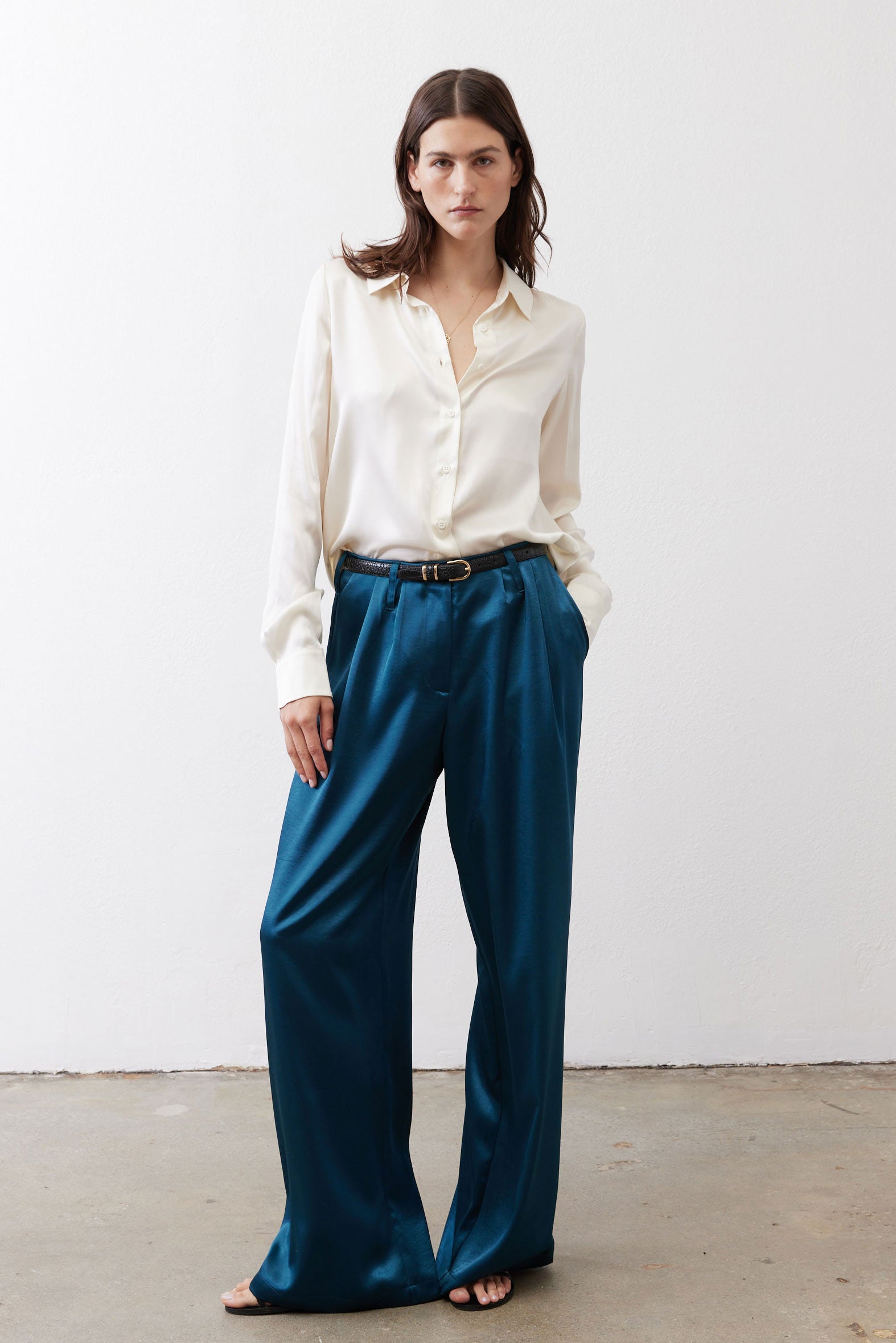 Wide Leg Trousers