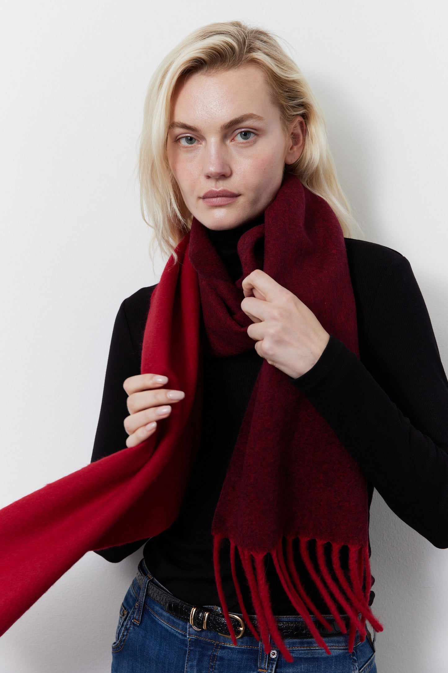 The Wool Mohair Scarf