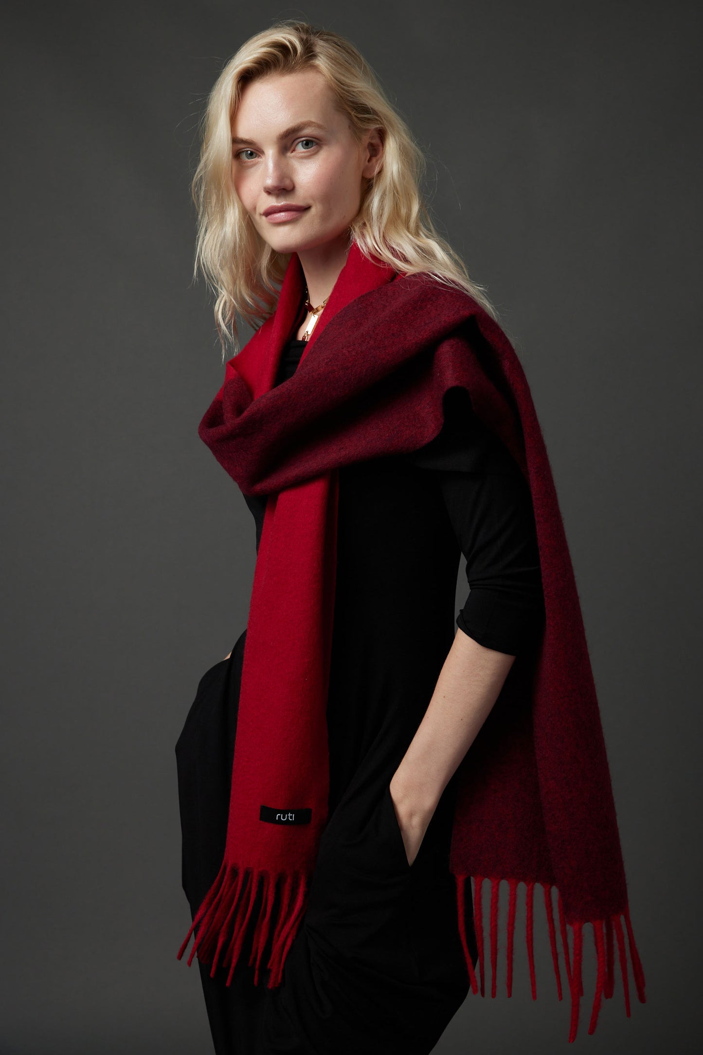 The Wool Mohair Scarf