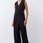 Sleeveless Wrap Jumpsuit