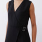 Sleeveless Wrap Jumpsuit