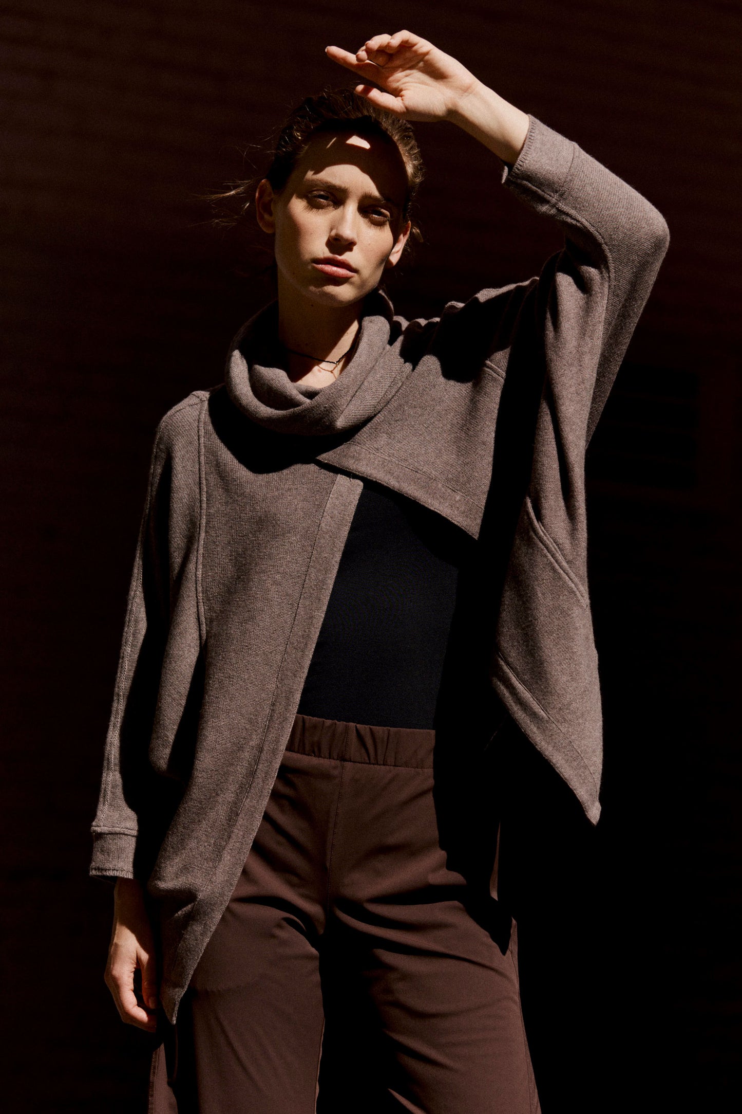 Wrapped Up Cocoon Knit Cardigan