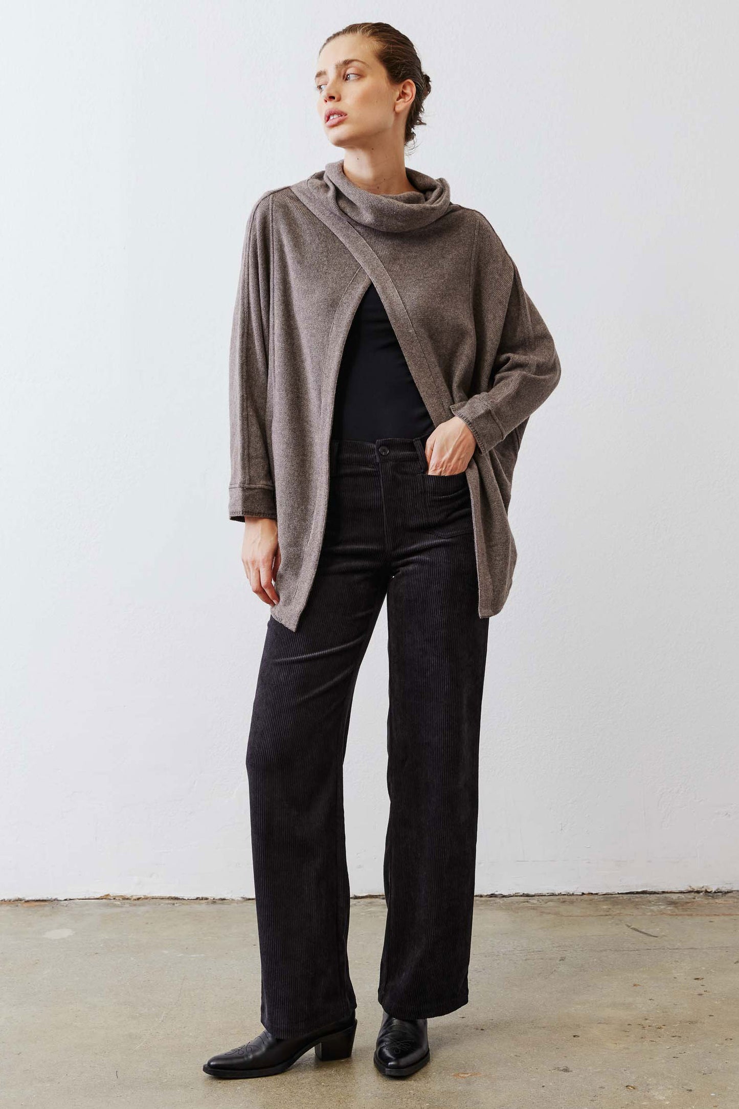 Wrapped Up Cocoon Knit Cardigan