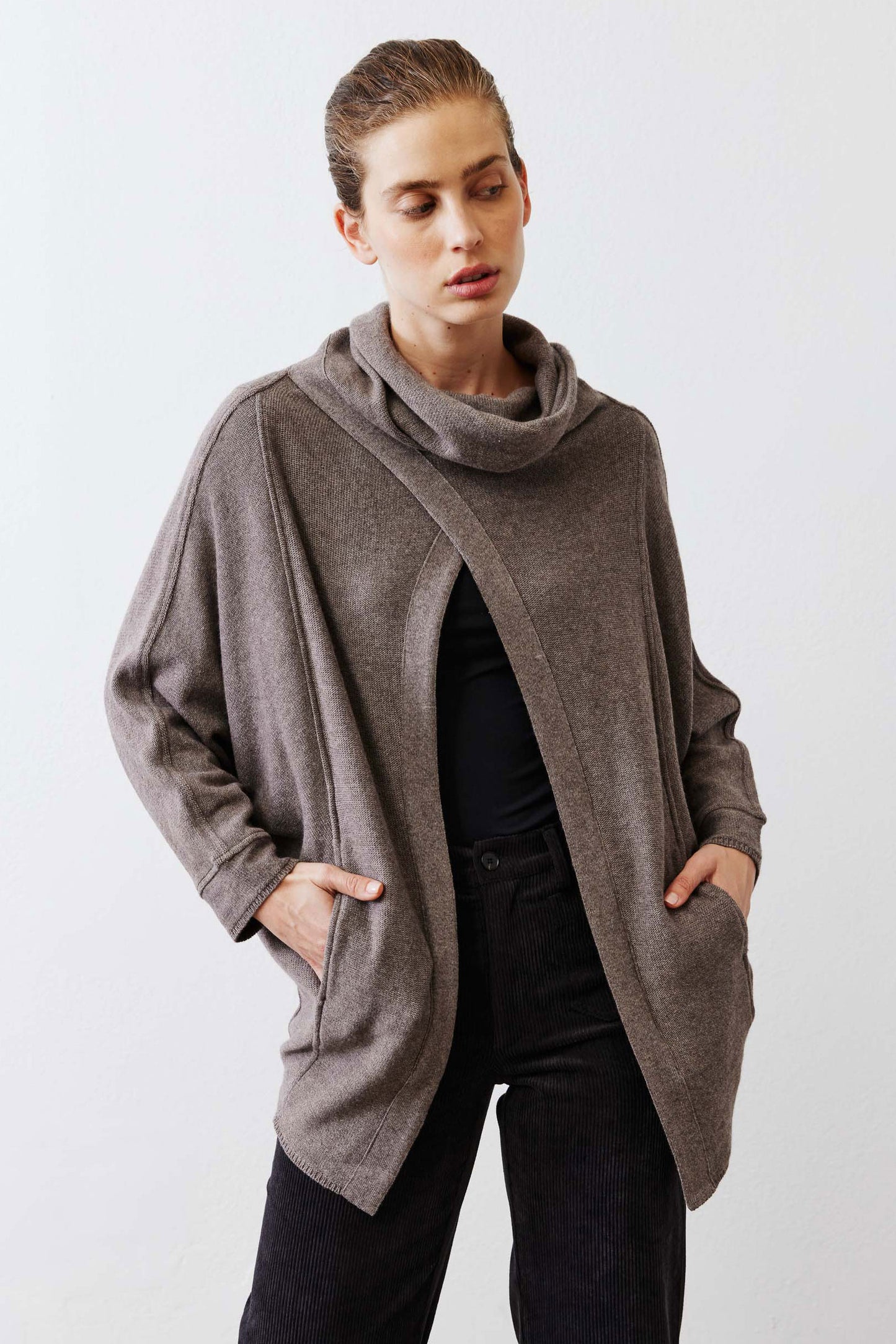 Wrapped Up Cocoon Knit Cardigan