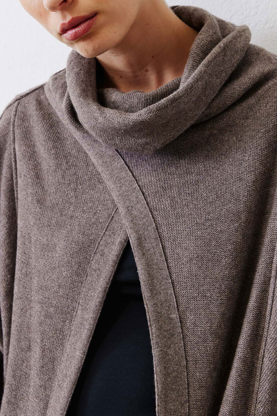 Wrapped Up Cocoon Knit Cardigan