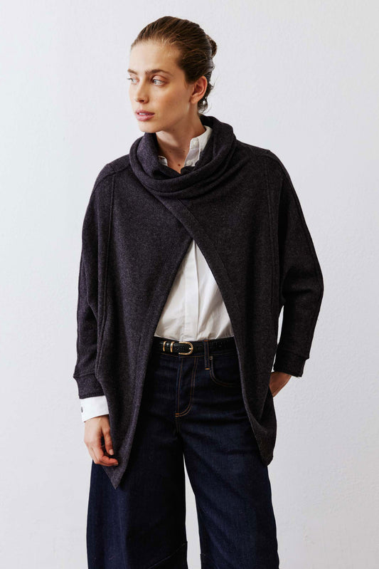 Wrapped Up Cocoon Knit Cardigan