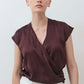 The Wrap Washable Silk Top