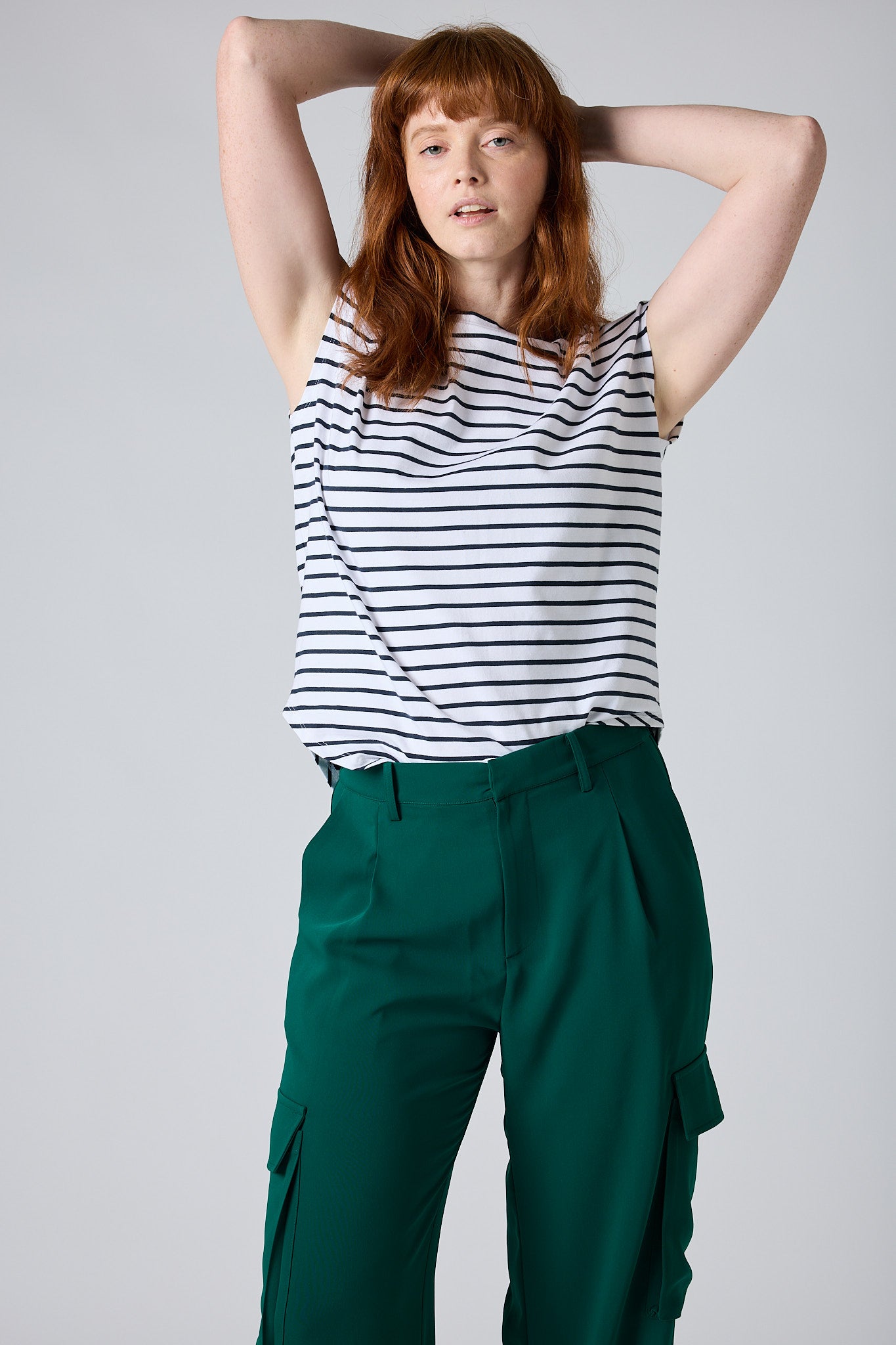 Striped Tuck-In Tee