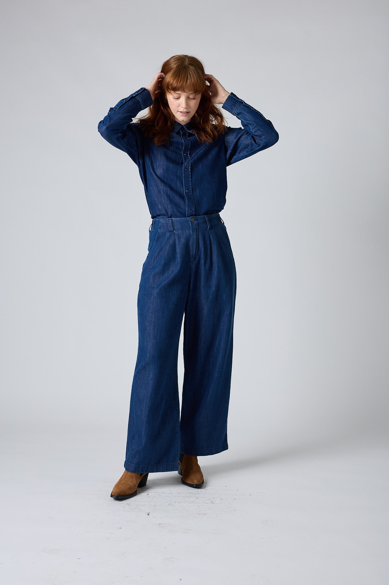 Ebb And Flow Wide Leg Denim Pant