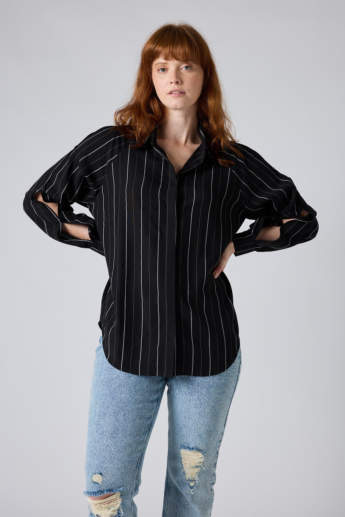 Trick Up Your Sleeve Blouse