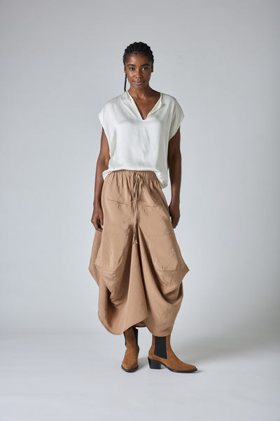 The Light Poplin Go-To Skirt