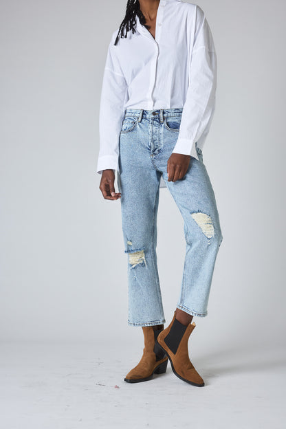 The 90s Loose Fit Denim Pants