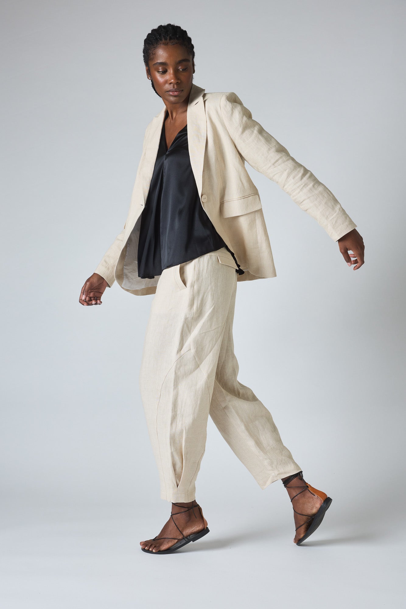 Linen Tapered Leg Pants | New In Clothing | The White Company US