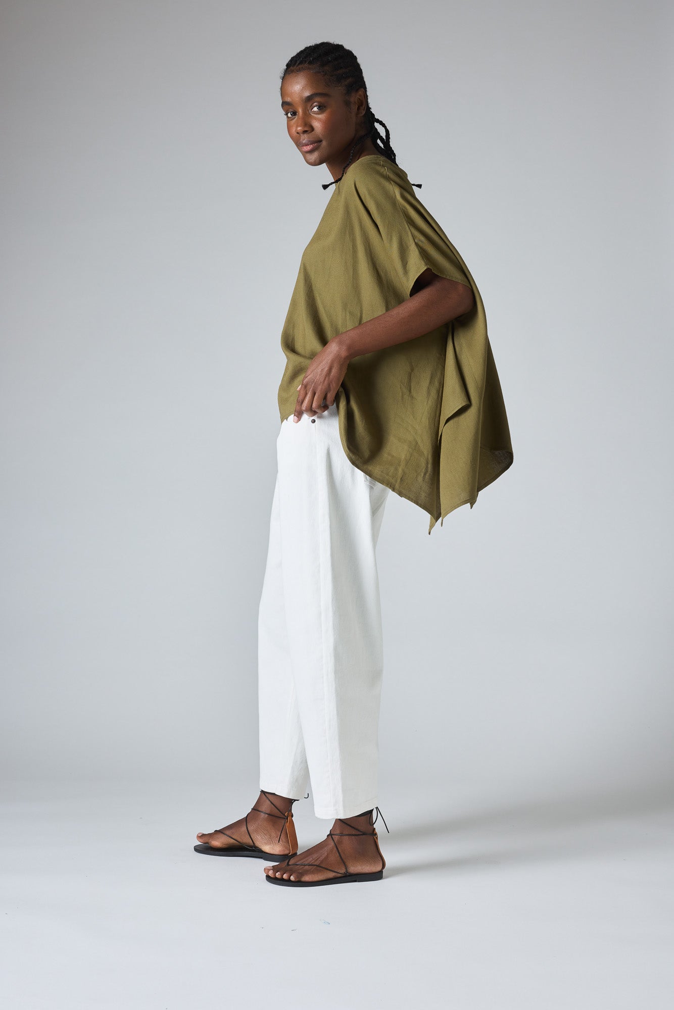 Go with the Flow Linen Top