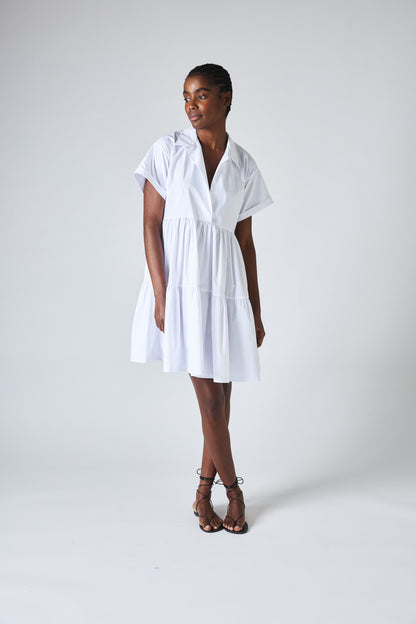 Walking On Air Poplin Dress