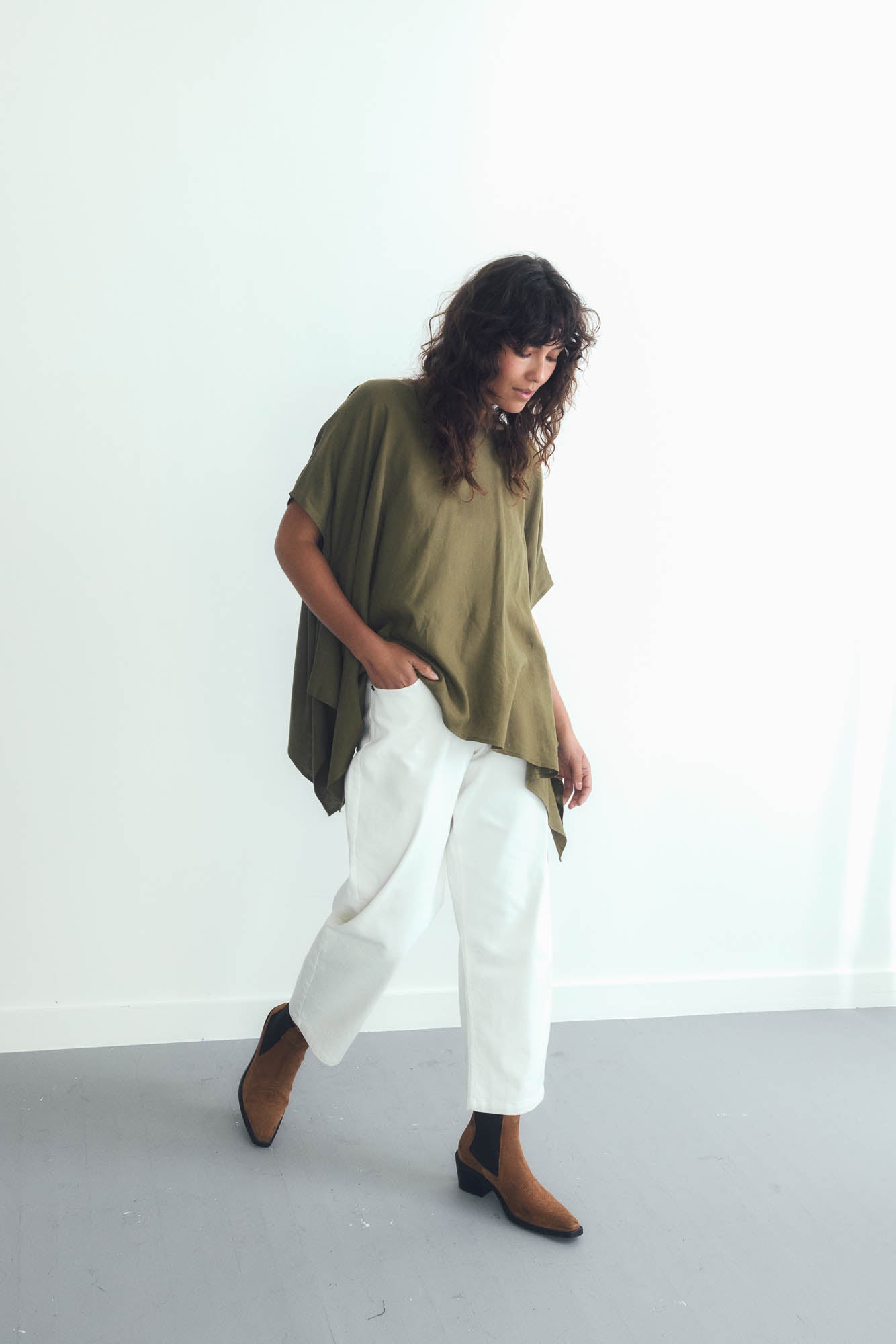 Go with the Flow Linen Top