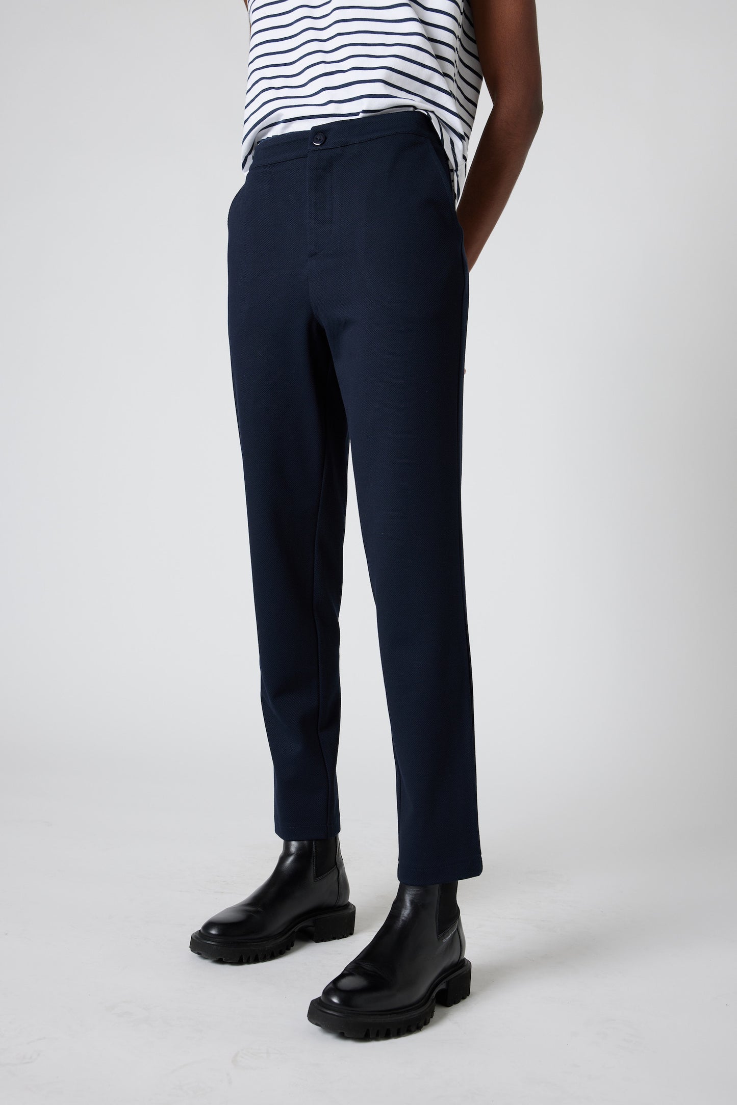 The Textured Comfort Trouser