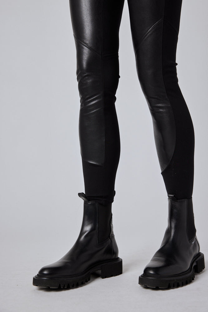 Bowie Vegan Leather Leggings