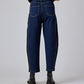 The Winning Combo Denim Barrel Leg Pant