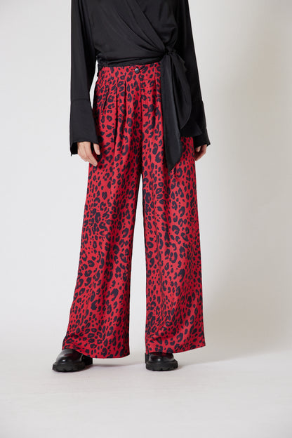 Panthera Wide-Leg Trouser