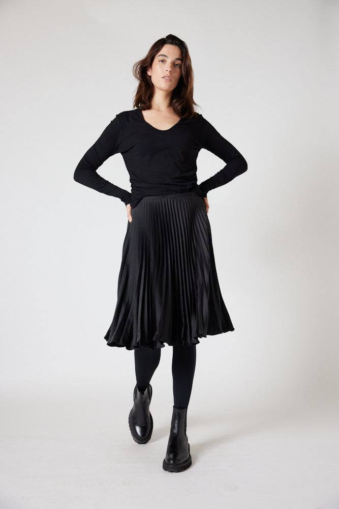 In the Fold Pleated Skirt